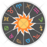 icon zodiac wheel