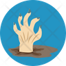 evil hand icon png