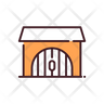 icon for zoo cage