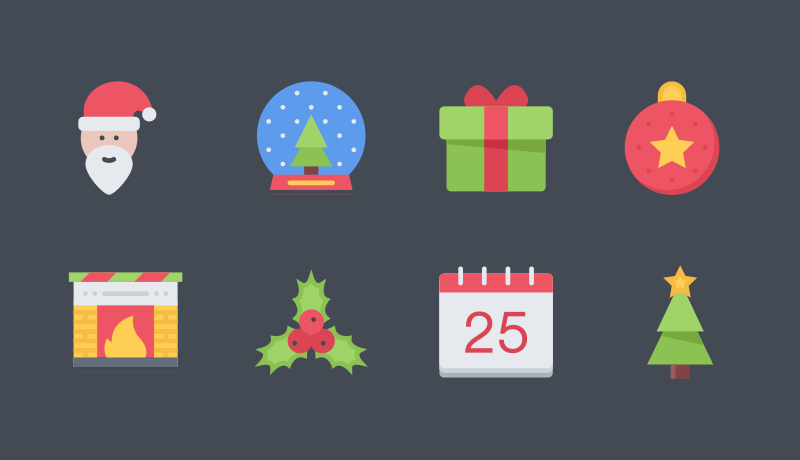 Christmas 2016 Goodies – 9 icon packs you should not miss | IconScout Blogs