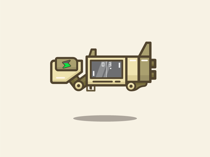 8-Bit beam rifle by Logan Liffick