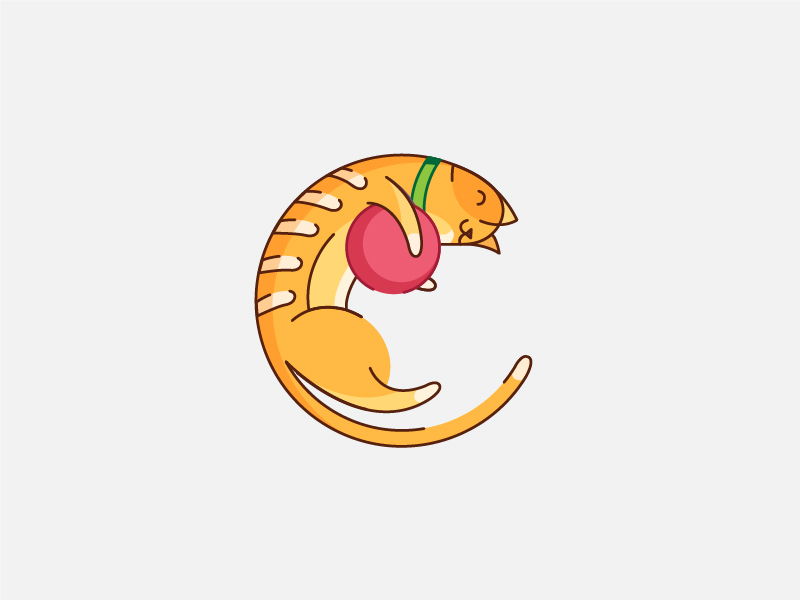 Cat Illustration by Siddhita Upare