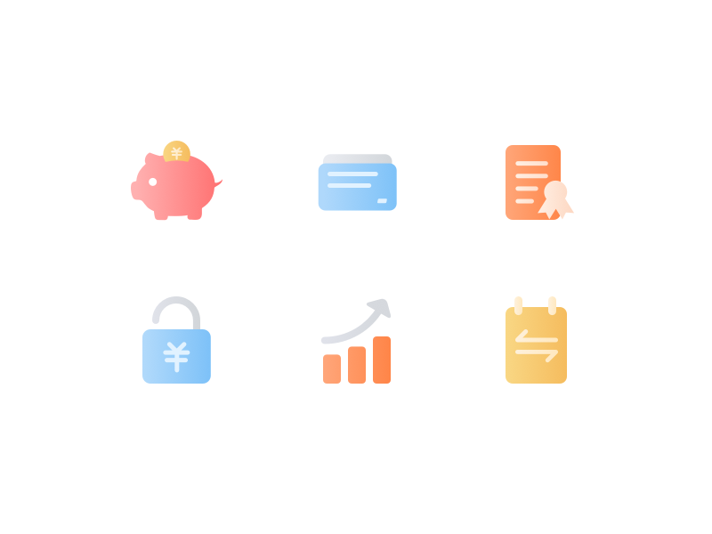 Finance and Banking icon pack by lomo69