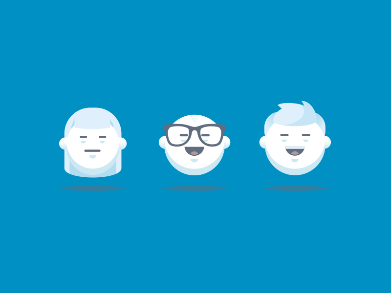 Guys Avatar icons by AI Power