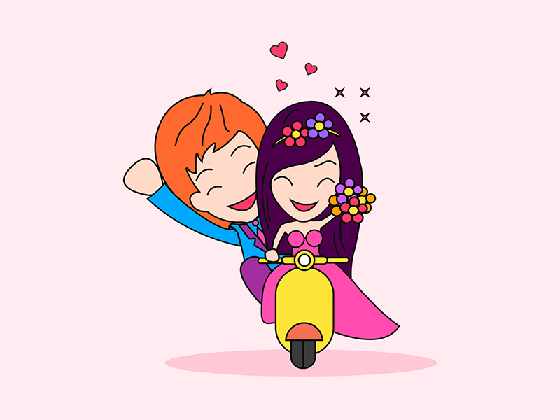 Married couple icon by Himanshu Jani