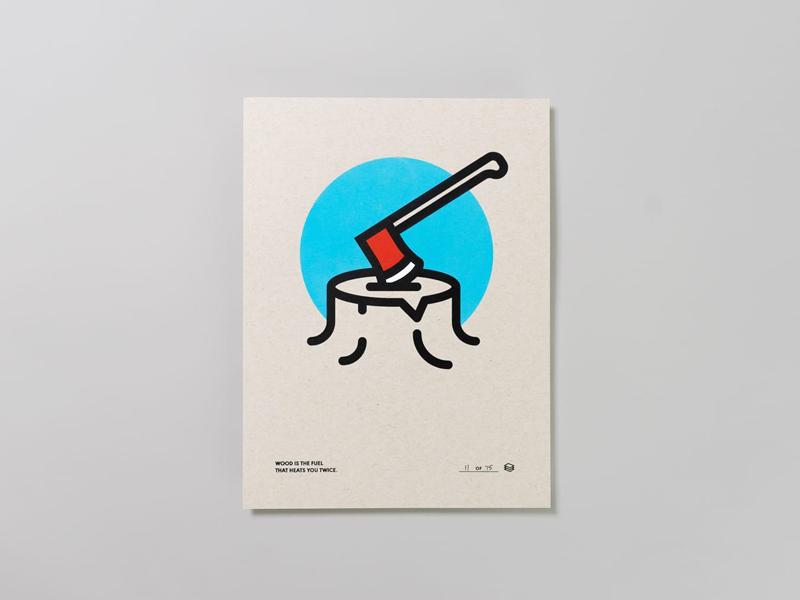Stump Poster by Taylor Bjork