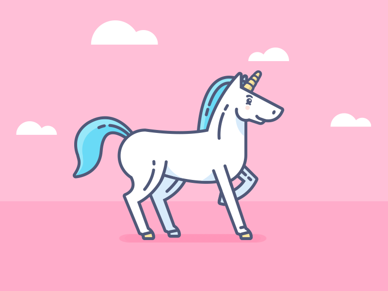 Unicorn icon by Mario Jacome for KlientBoost