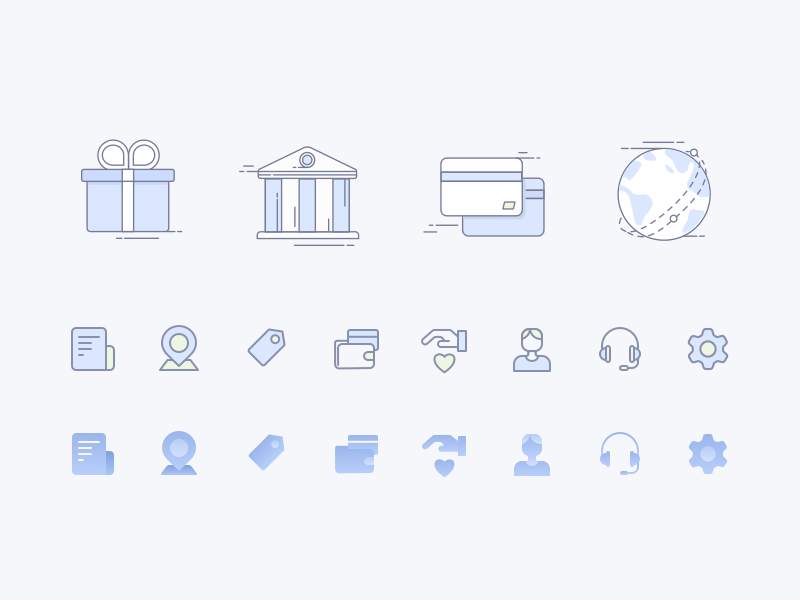 Unionpay App icon collection by CAOCAO