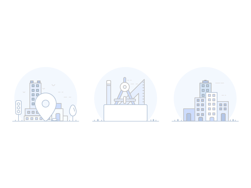 Urban icons by Nick Buturishvili