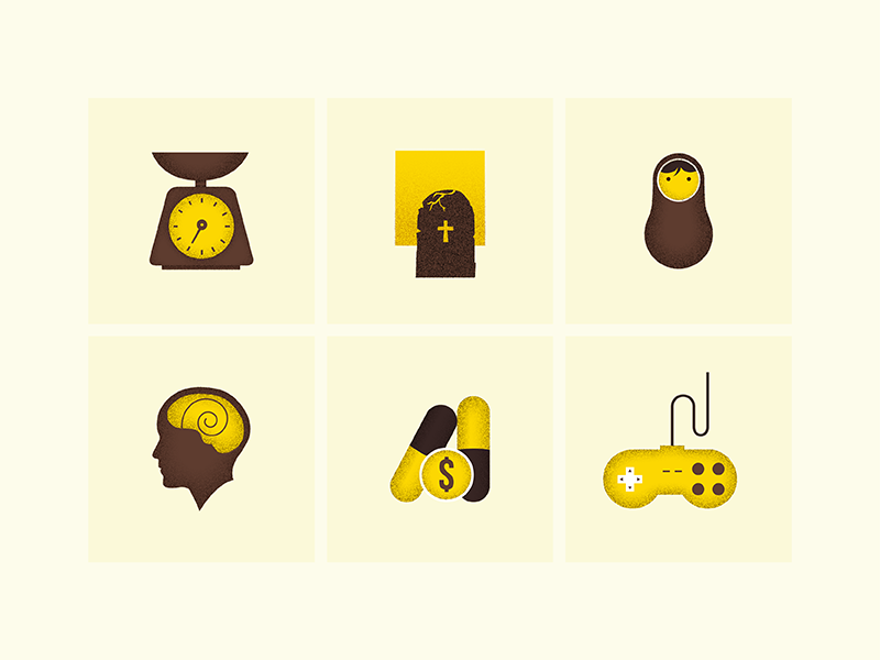 World Food day icons by Krishna Kumar