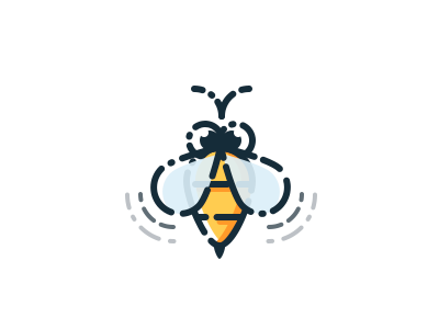 Bee icon by Artyom Davydov