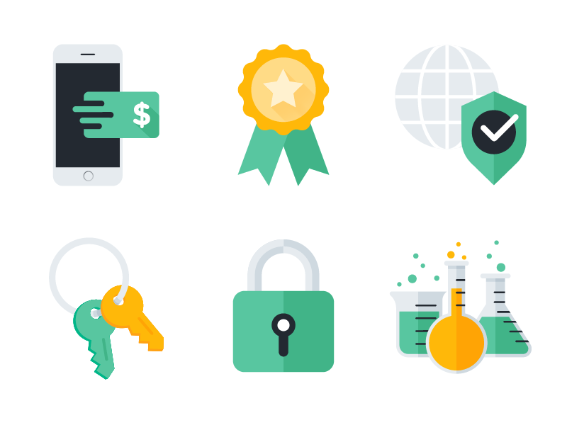 Features icons by Sara