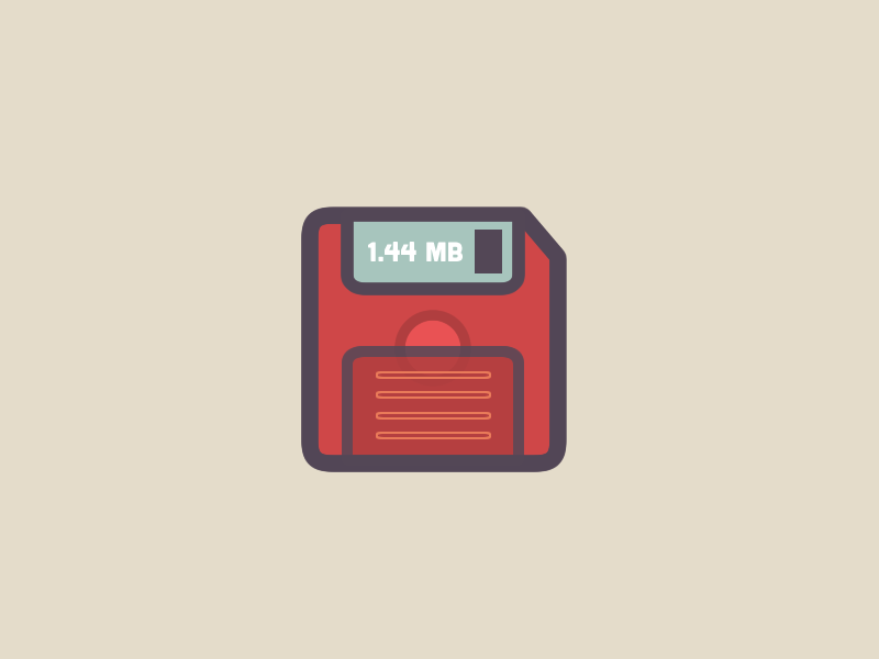 Floppy Disk icon by Christine Scarcelli