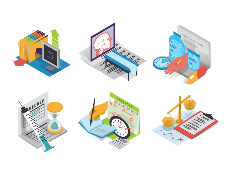 Health icons by Olivia Truong