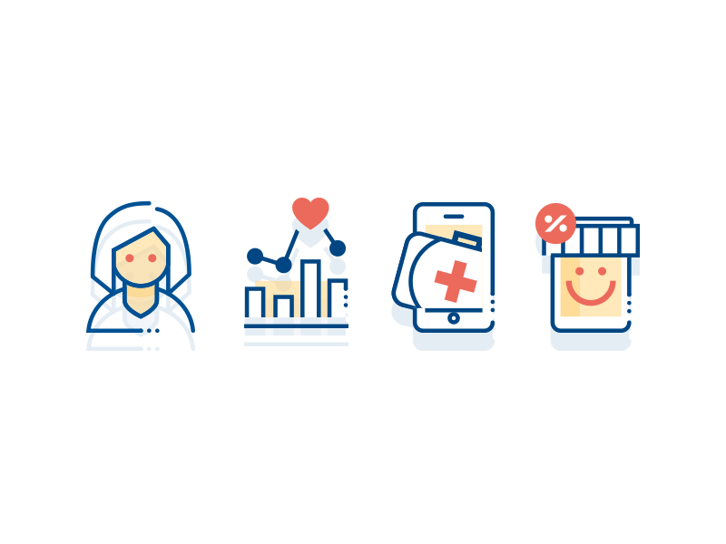 HealthHub icon collection by Henry K Foca