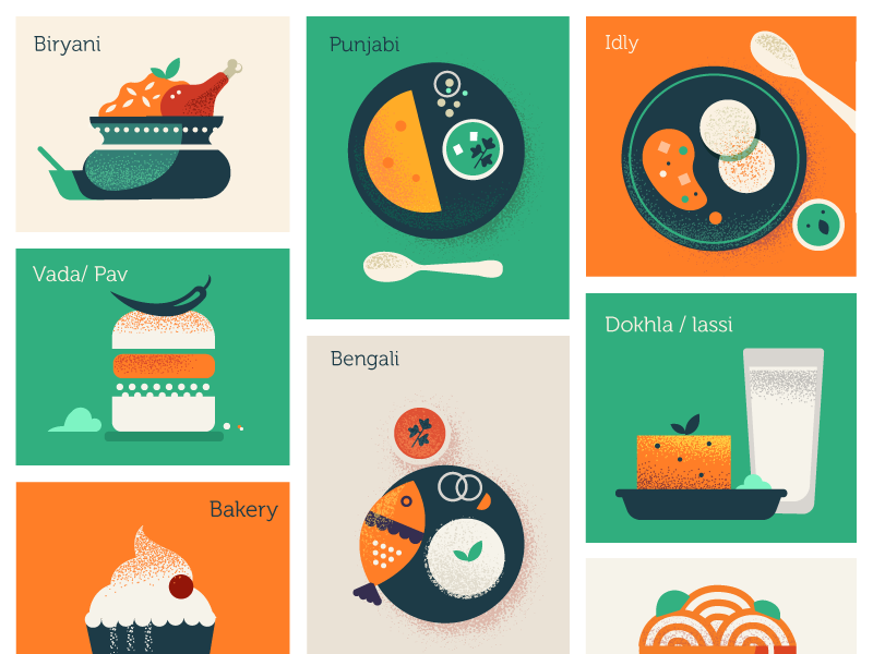 Indian food by Ranganath Krishnmani