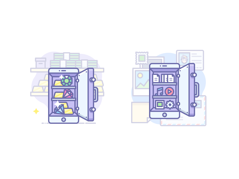 Jewels in your phone by Icojam