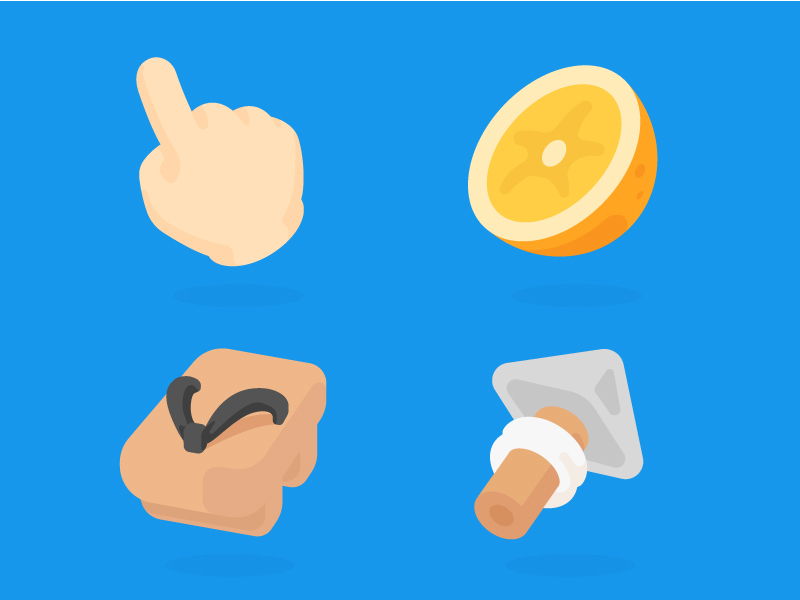 Onion Math Topic-Icons by Fengquan Li