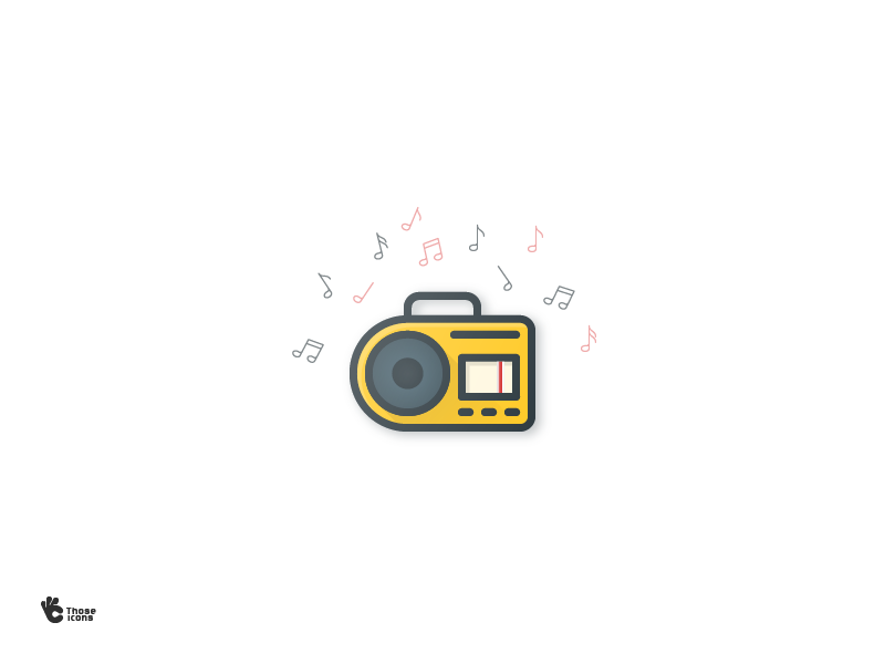 Radio icon by Imola Meder
