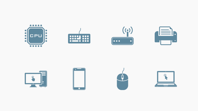 Technology and Hardware icon collection by Maxim Basinski