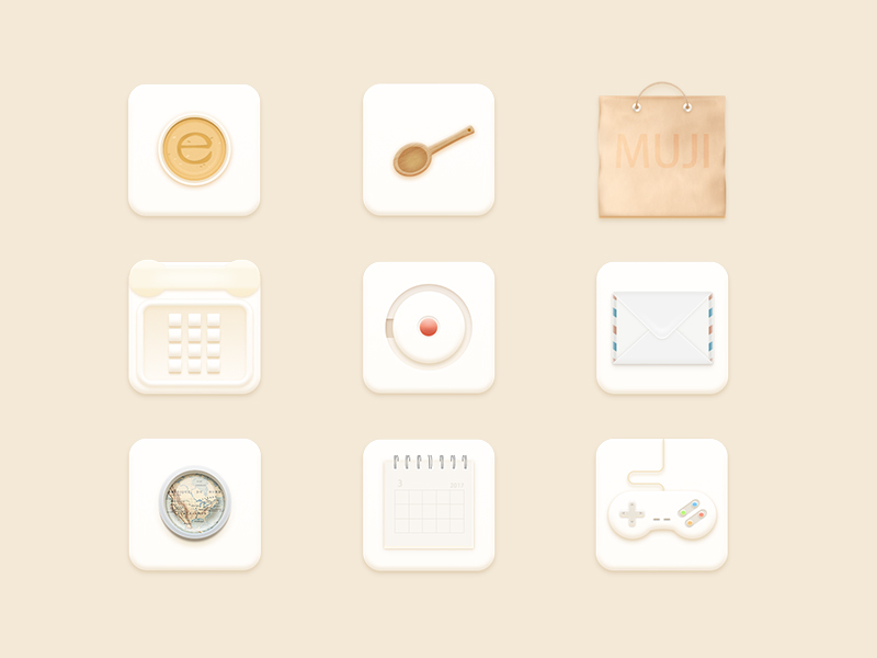 Tile icons by Xiaojianjian