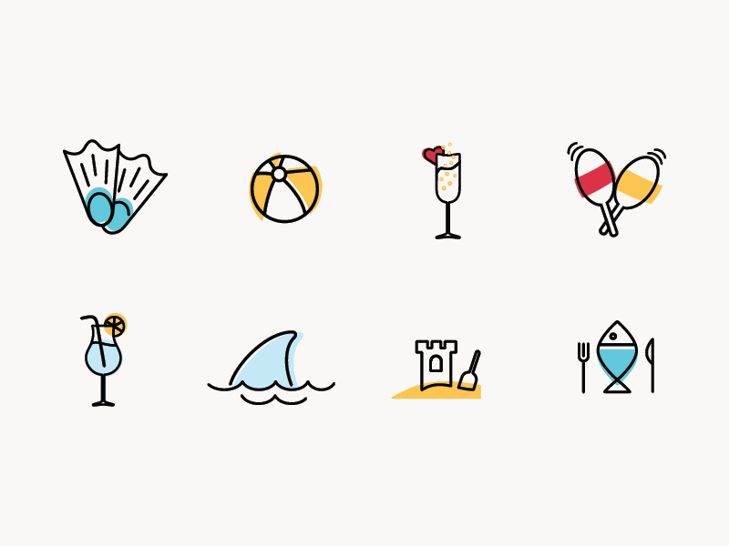 Tour icons by Rory Linn