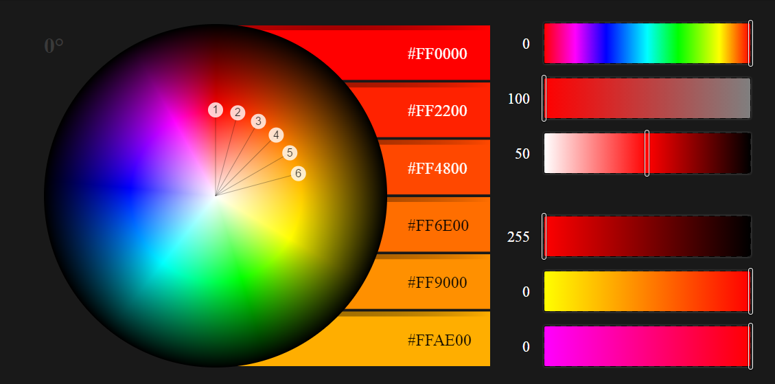 color swatch generator from image