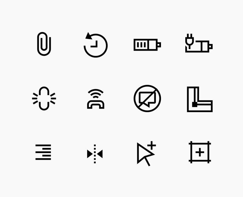 Android and Editor User Interface icon collection by Chamestudio