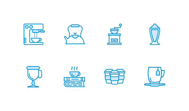 Coffee Shop icons by Smashicons