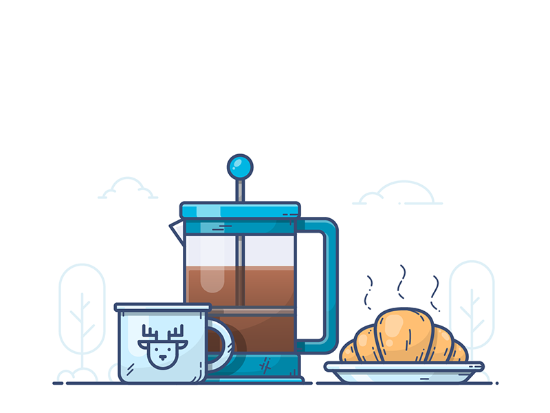 French Press by Alexander Kunchevsky