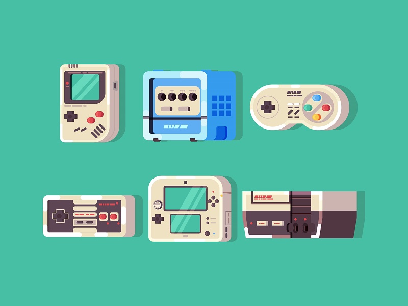 Nintendo Icon Set by Bojan Oreskovic