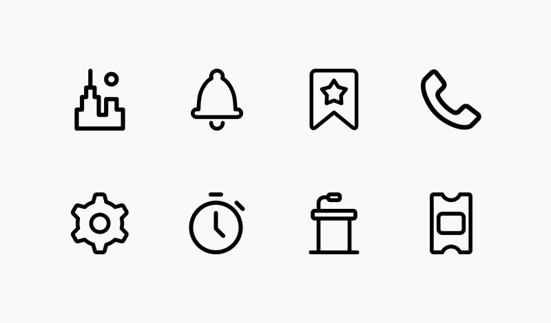 Pixel Perfect User Interface icon collection by Andrejs Kirma