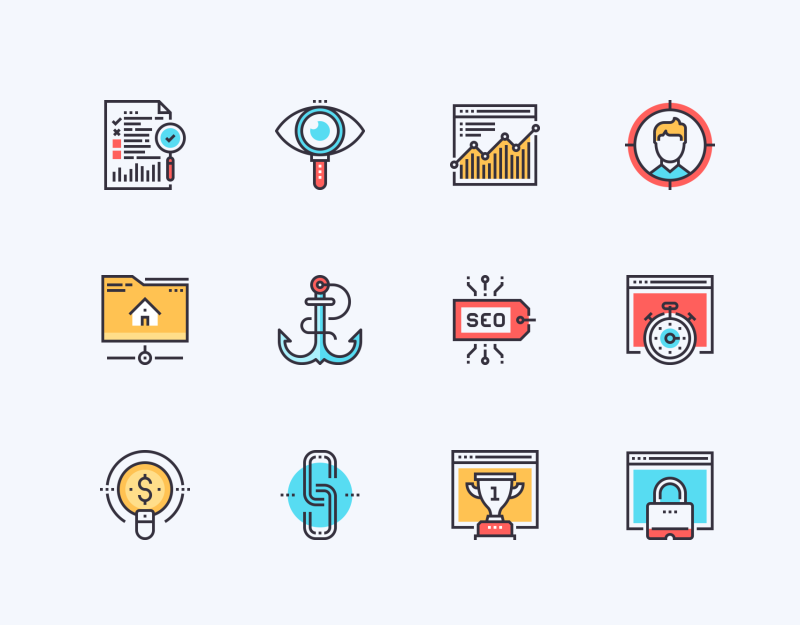 SEO And Web Optimization icons by Maxim Basinski