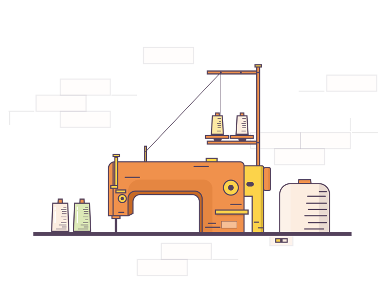Sewing Machine by Wey