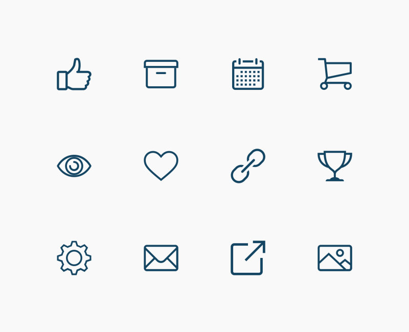 Thin Line User Interface icons by Evil Icons