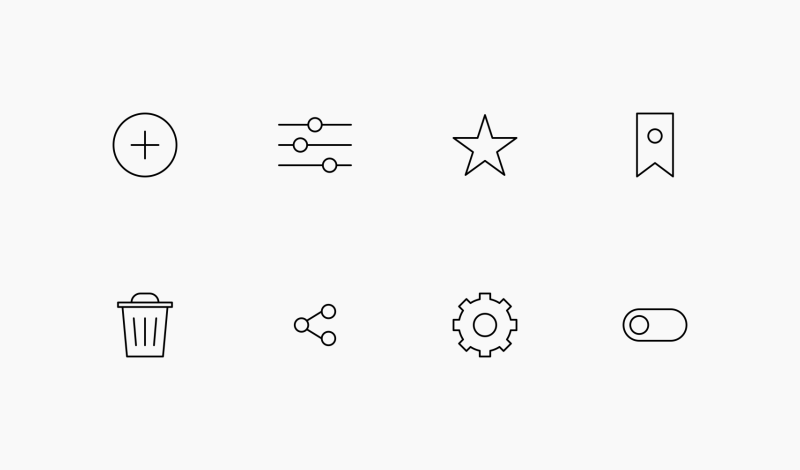 UI Elements icon collection by Danil Polshin