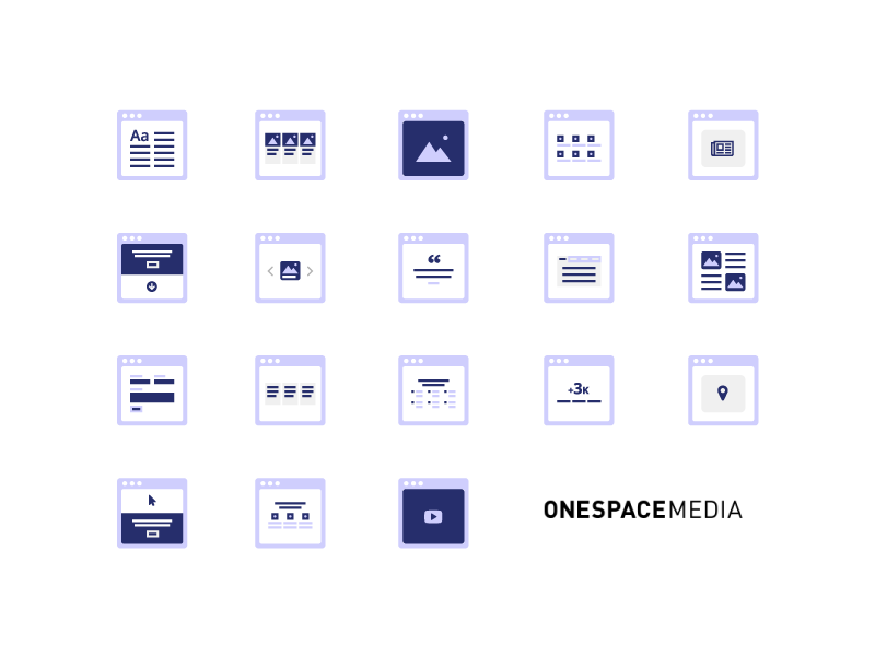 CMS Icons by Chiara Mensa