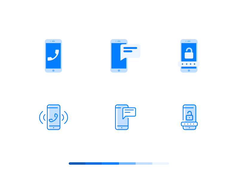 Communication icons by Dalpat Prajapati