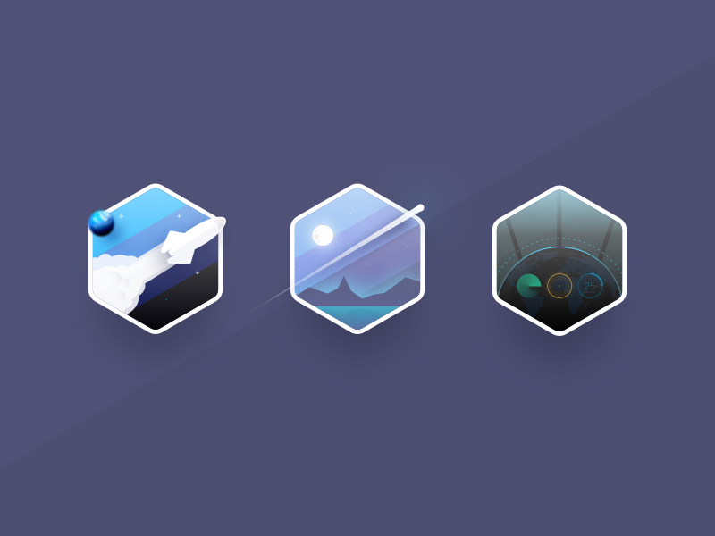 galaxy-sticker-icons-by-michael-adderley