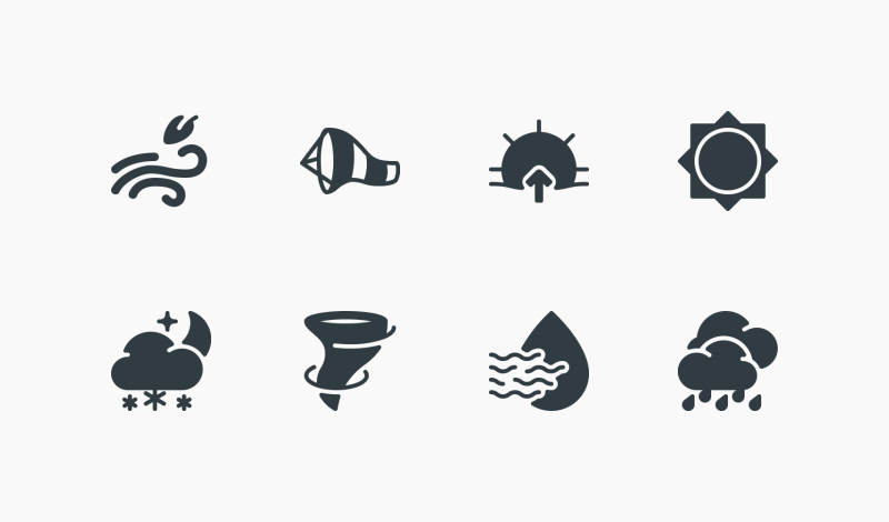 Weather icons by Those Icons