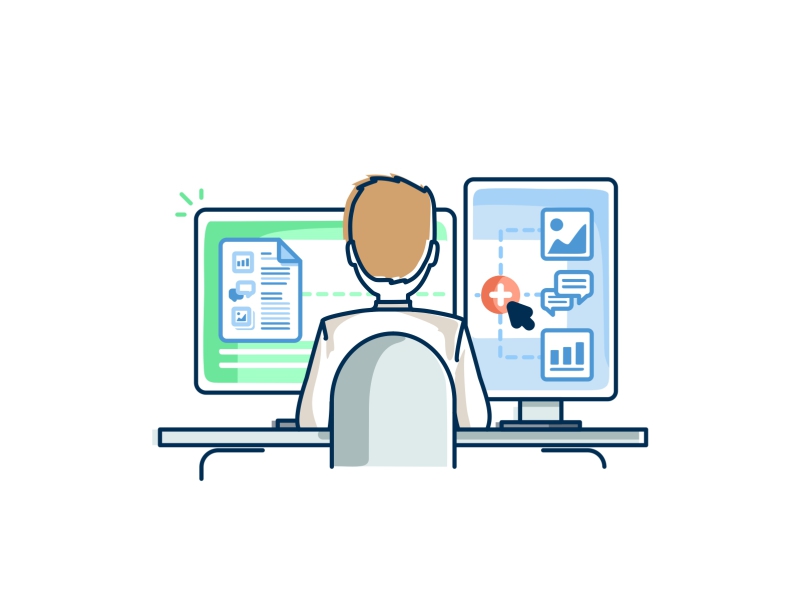 designer-on-work-illustration-by-aleksandar-savic