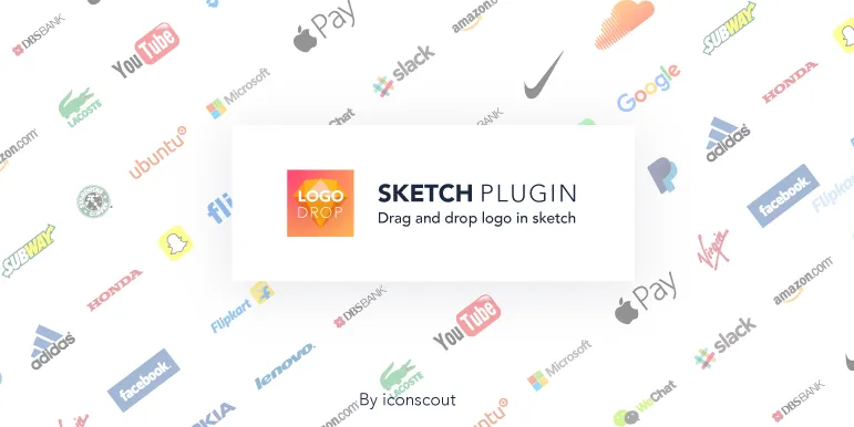 LogoDrop - A Sketch Plugin to get brand logos right into Sketch App