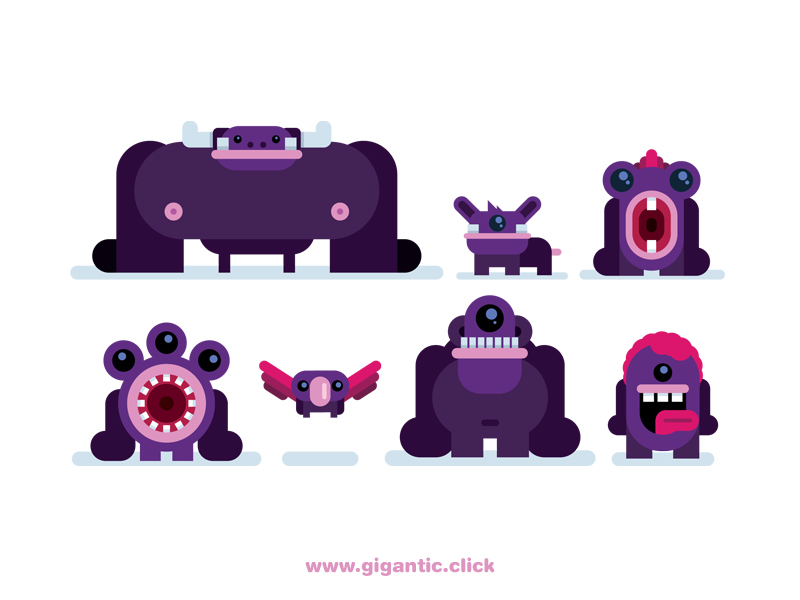 cute-monsters-by-gigantic
