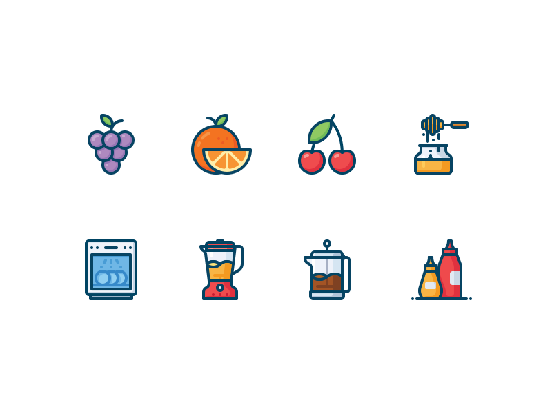 kitchen-and-food-icons-by-dmitriy-mir