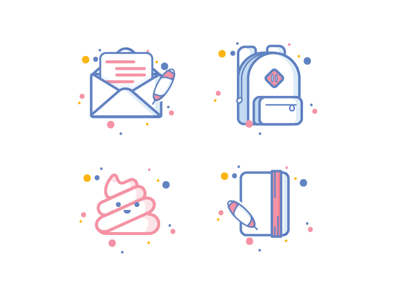school-icons-by-broto-seno