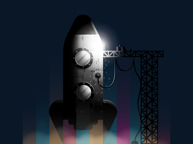 Rocket Maintenance by Infographic Paradise