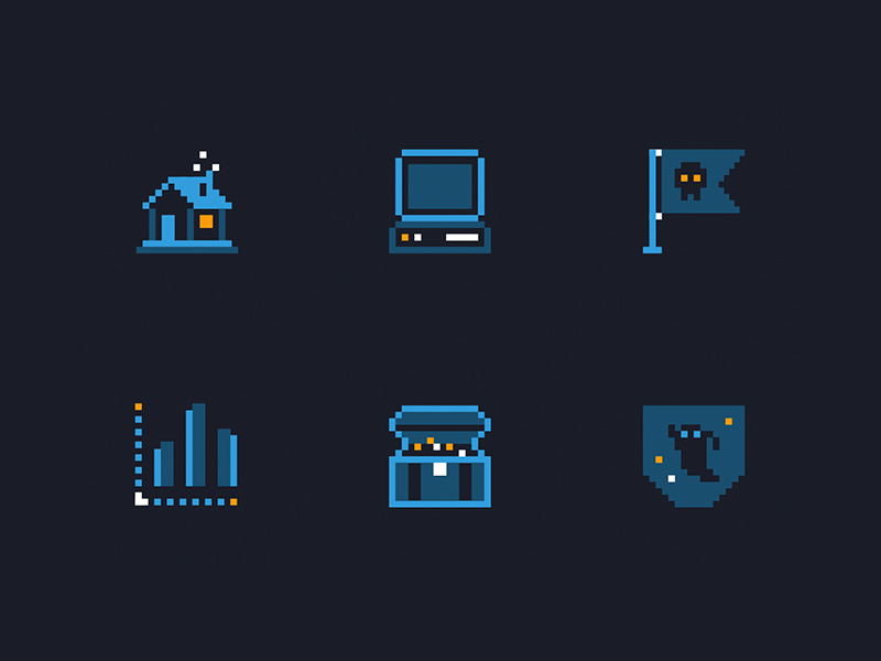Hacktober Icons by Evan Travelstead