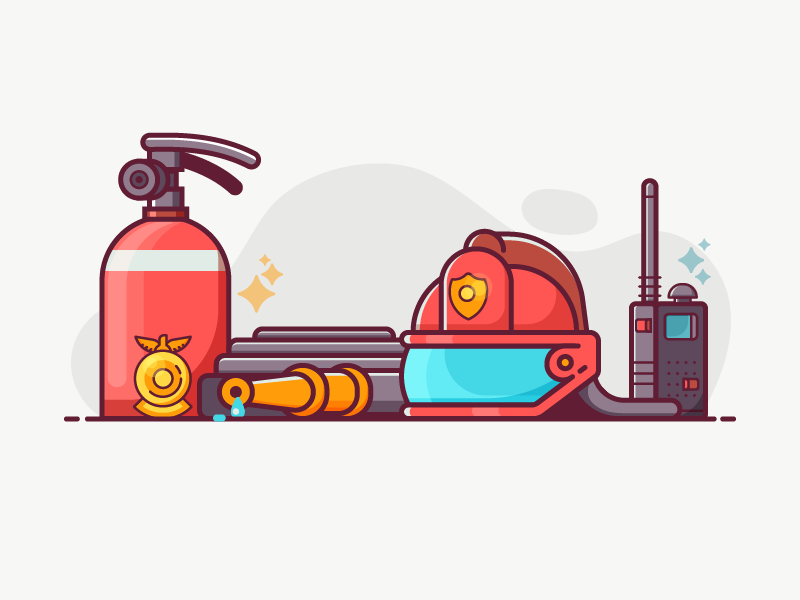 firefighter-stuff-by-aliaksei-kruhlenia