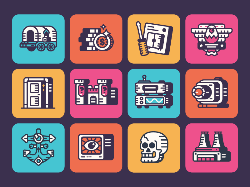 retro-theme-icons-by-jed-whippey