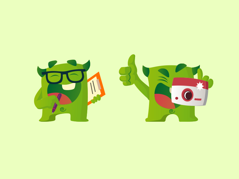 Monster Cool by Emoji Expert
